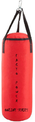 FACTO POWER ONLINE SERIES 2.5 FEET LONG, PU MATERIAL, RED COLOR, UNFILLED WITH HANGING STRAPS Hanging Bag(2.5, 30 kg)
FACTO POWER ONLINE SERIES 2.5 FEET LONG, PU MATERIAL, RED COLOR, UNFILLED WITH HANGING STRAPS Hanging Bag(2.5, 30 kg)