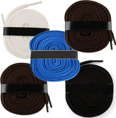 Fashion Gateway 36 Inch Sports Shoe Cotton 21 Shoe Lace(White, Brown, Blue, Brown, Black Set of 5)
Fashion Gateway 36 Inch Sports Shoe Cotton 21 Shoe Lace(White, Brown, Blue, Brown, Black Set of 5)