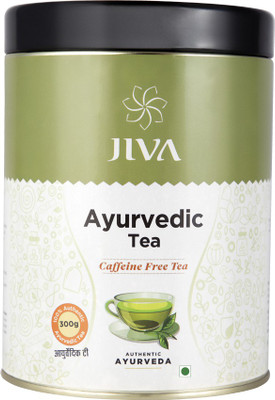 Jiva Ayurvedic Tea (300gm) Pack of 2 Unflavoured Herbal Tea(300 g, Tin)