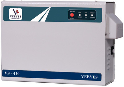 VEEYES VS 410 Voltage Stabilizer for Air conditioners upto 1.5 TN (Working Range : 180V - 270V)(Off White)
VEEYES VS 410 Voltage Stabilizer for Air conditioners upto 1.5 TN (Working Range : 180V - 270V)(Off White)