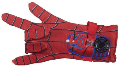 Amazzing Ultimate Spiderman Gloves for kids (Red)(Red)