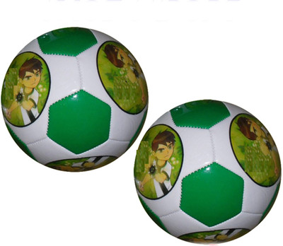 shophills BEN10 FOOTBALL SIZE PACK OF 2 Football - Size: (Pack of 2, Green, Green &white
shophills BEN10 FOOTBALL SIZE PACK OF 2 Football - Size: (Pack of 2, Green, Green &white