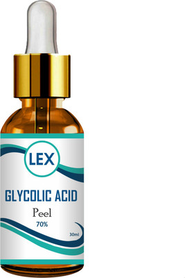 Lex 70% Glycolic Acid Peel Skin Lightening Brightening insta Glow Anti-pigment Peel(30 ml)
Lex 70% Glycolic Acid Peel Skin Lightening Brightening insta Glow Anti-pigment Peel(30 ml)