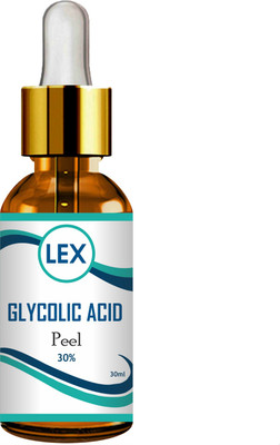 Lex 30% Glycolic Acid Peel Skin Lightening Brightening insta Glow Peel Anti-pigment Peel(30 ml)
Lex 30% Glycolic Acid Peel Skin Lightening Brightening insta Glow Peel Anti-pigment Peel(30 ml)