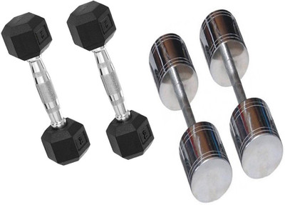 StepInnStore 2* SET ( 1*SET Hexa Rubber 4KG(2KG EACH )&( 1* SET Steel Chrome 4KG (2KG EACH) Fixed Weight Dumbbell(8 kg)
StepInnStore 2* SET ( 1*SET Hexa Rubber 4KG(2KG EACH )&( 1* SET Steel Chrome 4KG (2KG EACH) Fixed Weight Dumbbell(8 kg)