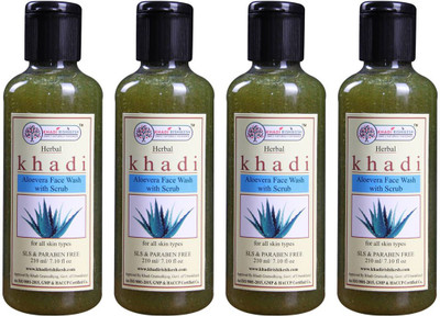 Khadi Rishikesh Herbal Aloevera Scrub Face Wash Each 210 ml ( Pack of 4 ) Face Wash(840 ml)
Khadi Rishikesh Herbal Aloevera Scrub Face Wash Each 210 ml ( Pack of 4 ) Face Wash(840 ml)