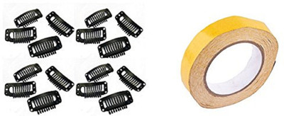 Bueno Hair Patches Yellow Tape And Snap Clips For Men And Women, Hair Extension Tape, Hair Wigs And Hair Snap Clips, Pack Of 1 Hair Accessory Set(Multicolor)
Bueno Hair Patches Yellow Tape And Snap Clips For Men And Women, Hair Extension Tape, Hair Wigs And Hair Snap Clips, Pack Of 1 Hair Accessory Set(Multicolor)