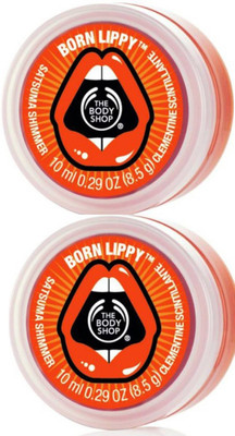 The Body Shop Born Lipy Satsuma Shimer Zesty satsuma flavour Combo (10G+10G Pack Of Two) Satsuma Fruity flavor(Pack of: 2, 20 g)
The Body Shop Born Lipy Satsuma Shimer Zesty satsuma flavour Combo (10G+10G Pack Of Two) Satsuma Fruity flavor(Pack of: 2, 20 g)