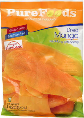 PureFoods Dehydrated Gluten and Lactose Free Mango(142 g, Pouch)