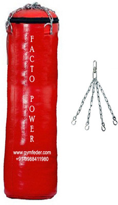 FACTO POWER 6.0 FEET LONG , SRF - ECONOMIC MATERIAL , UNFILLED WITH CHAIN Hanging Bag(6, 2 kg)
FACTO POWER 6.0 FEET LONG , SRF - ECONOMIC MATERIAL , UNFILLED WITH CHAIN Hanging Bag(6, 2 kg)