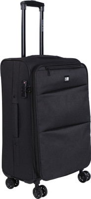 Nasher Miles London Expander Soft Side Checkin Luggage| Anthra Melange (Black) Inch /65CM Trolley/Travel/Tourist Bag Expandable Check-in Luggage - inch(Black
Nasher Miles London Expander Soft Side Checkin Luggage| Anthra Melange (Black) Inch /65CM Trolley/Travel/Tourist Bag Expandable Check-in Luggage - inch(Black