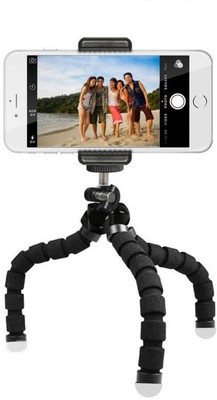 Rexter Universal, Soft, Portable, Compact Tripod Stand Mobile Holder For Smart Phones Tripod(Black, White, Supports Up to 500)
Rexter Universal, Soft, Portable, Compact Tripod Stand Mobile Holder For Smart Phones Tripod(Black, White, Supports Up to 500)