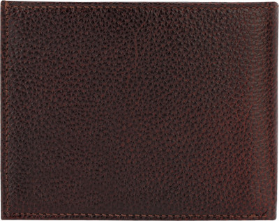GSI Men Brown Genuine Leather Wallet(3 Card Slots)