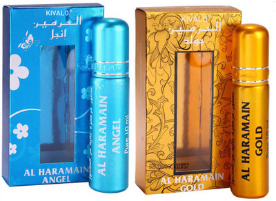Al Haramain Angel & Gold Fragrance Roll On Attar Combo Pack of 2 x 10 ml Floral Attar(Floral)
Al Haramain Angel & Gold Fragrance Roll On Attar Combo Pack of 2 x 10 ml Floral Attar(Floral)