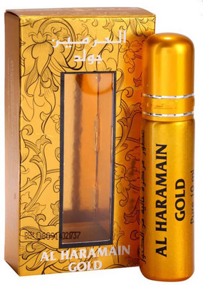 Al Haramain Gold Fragrance Roll On Attar - 10 ml Floral Attar(Floral)