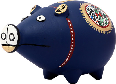 Artysta Piggy Bank Coin Handmade Savings Money Bank Box Toy with Latch for Kids and Adults Coin Bank(Blue)
Artysta Piggy Bank Coin Handmade Savings Money Bank Box Toy with Latch for Kids and Adults Coin Bank(Blue)