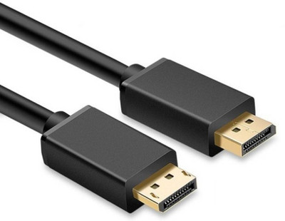 ROQ 1.5 MTR DisplayPort To DisplayPort Video Cable(Compatible with Computer, Black)
ROQ 1.5 MTR DisplayPort To DisplayPort Video Cable(Compatible with Computer, Black)