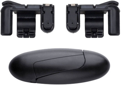 LIFEMUSIC 1 Pair Mobile Game Aiming Key and Remote L1R1 Controller Shooter Trigger Fire Button for PUBG Knives Out Rules of Survivle Third Generation Gaming Accessory Kit(Black, For Android, iOS)
LIFEMUSIC 1 Pair Mobile Game Aiming Key and Remote L1R1 Controller Shooter Trigger Fire Button for PUBG Knives Out Rules of Survivle Third Generation Gaming Accessory Kit(Black, For Android, iOS)