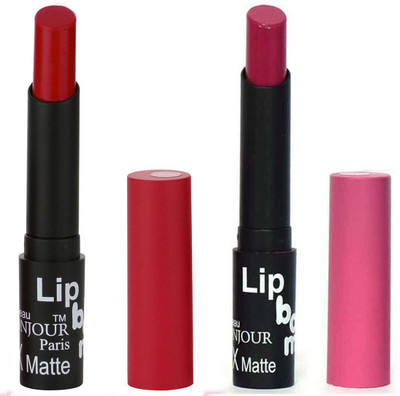 Bonjour Paris Moisturizing Creamy Lipcolor With Various Finishes Lipsticks A34(Crimson, Rose Blush)
Bonjour Paris Moisturizing Creamy Lipcolor With Various Finishes Lipsticks A34(Crimson, Rose Blush)