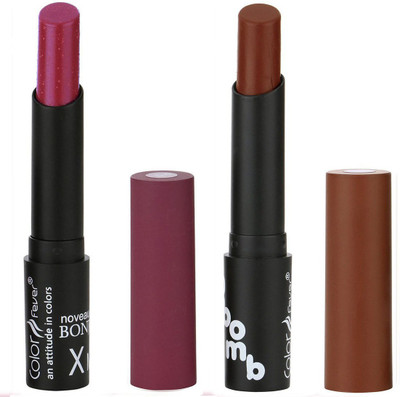 Bonjour Paris Indian Lip Color Sensation Ultimate Soft Matte Lipsticks A8(Wild Rose, Chocolate)
Bonjour Paris Indian Lip Color Sensation Ultimate Soft Matte Lipsticks A8(Wild Rose, Chocolate)