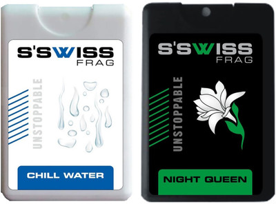 s'swiss chill water and night queen Perfume - 20 ml(For Men & Women)