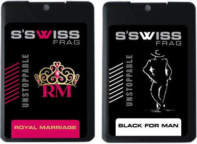 s'swiss royal marriage and black for man Perfume - 20 ml(For Men & Women)