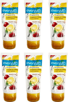 EVERYUTH NATURALS BRIGHTENING LEMON & CHERRY ANTI TAN FACE WASH 50GM Face Wash(50 g)
EVERYUTH NATURALS BRIGHTENING LEMON & CHERRY ANTI TAN FACE WASH 50GM Face Wash(50 g)