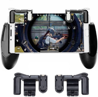 LIFEMUSIC Portable Adjustable Game Joystick Gamepad Handle + Shoot/Aim Gamepad For IOS Android 4.5 Inch to 6.5Inch Gaming Accessory Kit(Black, For Android, iOS)
LIFEMUSIC Portable Adjustable Game Joystick Gamepad Handle + Shoot/Aim Gamepad For IOS Android 4.5 Inch to 6.5Inch Gaming Accessory Kit(Black, For Android, iOS)