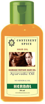 Continent Spice DAMAGE REPAIR Hair Oil, Hair growth, Nourishment, anti- dandruff Hair Oil(50 ml)
Continent Spice DAMAGE REPAIR Hair Oil, Hair growth, Nourishment, anti- dandruff Hair Oil(50 ml)
