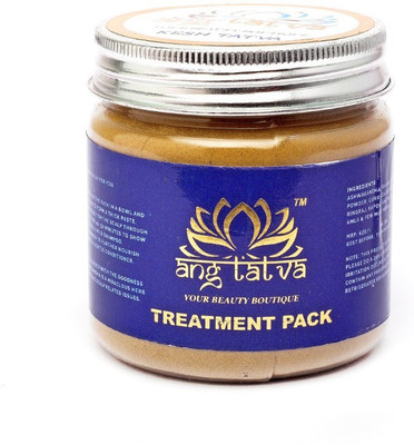 ANG-TATVA hair treatment pack - 100% Pure & Natural Organic Hair treatment pack - Improves overall Hair health - For All Hair Type - 500g(75 g)
ANG-TATVA hair treatment pack - 100% Pure & Natural Organic Hair treatment pack - Improves overall Hair health - For All Hair Type - 500g(75 g)