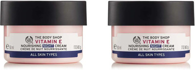 The Body Shop Vitamin E Nourishing Night Cream Combo (50ML+50ML Pack Of Two)(100 ml)
The Body Shop Vitamin E Nourishing Night Cream Combo (50ML+50ML Pack Of Two)(100 ml)