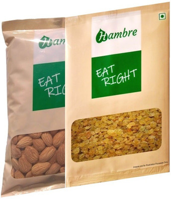 Hambre Dry Fruit Combo, Badam Giri + Kishmish, 500g (250gx2), Pack of 2, Almonds, Raisins(500 g, Pouch)
Hambre Dry Fruit Combo, Badam Giri + Kishmish, 500g (250gx2), Pack of 2, Almonds, Raisins(500 g, Pouch)