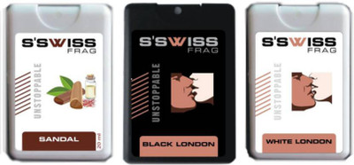 S'SWISS SNDAL AND BLACK LONDON AND WHAIT LONDON 2COMB POCKET PERFUME Perfume - 60 ml(For Men & Women)
S'SWISS SNDAL AND BLACK LONDON AND WHAIT LONDON 2COMB POCKET PERFUME Perfume - 60 ml(For Men & Women)