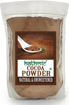 hathmic Premium Natural 100% Cocoa Unsweetened Powder, 400g Cocoa Powder(400 g)