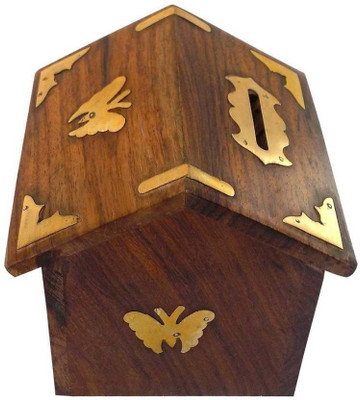 Vcare Wooden Handmade Sheesham Wood Money Bank / coin Bank / Piggy Bank For Kids Coin Bank(Brown)
Vcare Wooden Handmade Sheesham Wood Money Bank / coin Bank / Piggy Bank For Kids Coin Bank(Brown)