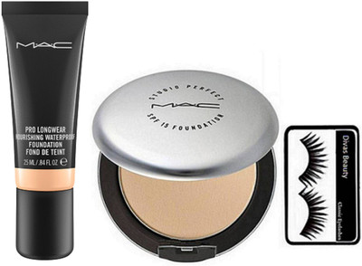 divas beauty eyelashes & Makeup Finishing Powder Studio Perfect compact, Pro Longwear Nourishing Waterproof Foundation(Set of 3)
divas beauty eyelashes & Makeup Finishing Powder Studio Perfect compact, Pro Longwear Nourishing Waterproof Foundation(Set of 3)