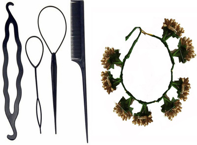JAMPAK Flower Accessories Gajra for Women great product for girls new osm Flower Accessories Gajra Veni for Women and Girls new style hair gajra for bridal girls(Set of 1)
JAMPAK Flower Accessories Gajra for Women great product for girls new osm Flower Accessories Gajra Veni for Women and Girls new style hair gajra for bridal girls(Set of 1)