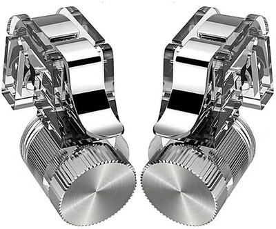 CASADOMANI good Quality 1 Pair Mobile Gaming Triggers Sensitive Shoot and Aim L1R1 Trigger Buttons for PUBG/Rules of Survival,Mobile Gameing Controller for All mobile phone Gaming Accessory Kit(White, For Android, iOS)
CASADOMANI good Quality 1 Pair Mobile Gaming Triggers Sensitive Shoot and Aim L1R1 Trigger Buttons for PUBG/Rules of Survival,Mobile Gameing Controller for All mobile phone Gaming Accessory Kit(White, For Android, iOS)