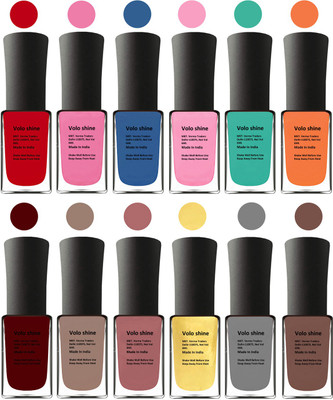 Aroma Care Orange Nail Polish Combo 1806201630 Yellow, Blue, Magenta, Light Pink, Green, Orange, Red, Nude, Peach, Silver, Golden, Orange(Pack of 12)
Aroma Care Orange Nail Polish Combo 1806201630 Yellow, Blue, Magenta, Light Pink, Green, Orange, Red, Nude, Peach, Silver, Golden, Orange(Pack of 12)