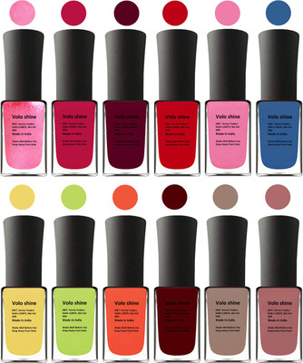 Aroma Care Orange Nail Polish Combo 1806201607 Peach, Orange, Mauve, Pink, Peach, Pink, Yellow, Blue, Magenta, Yellow, Orange, Neon Green(Pack of 12)
Aroma Care Orange Nail Polish Combo 1806201607 Peach, Orange, Mauve, Pink, Peach, Pink, Yellow, Blue, Magenta, Yellow, Orange, Neon Green(Pack of 12)