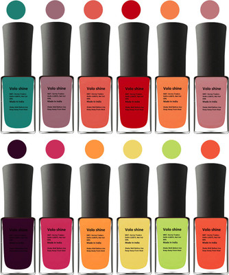 Aroma Care Green Nail Polish Combo 1106201612 Green, Brown, Orange, Red, Orange, Pink, Red, Purple, Pink, Yellow, Orange, Neon Green(Pack of 12)
Aroma Care Green Nail Polish Combo 1106201612 Green, Brown, Orange, Red, Orange, Pink, Red, Purple, Pink, Yellow, Orange, Neon Green(Pack of 12)