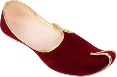 Ethnic Mojaris Jutis For Men(Maroon