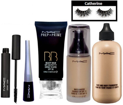 catherine eyelashes, face and body, matchmaster foundation, prep+prime BB beauty balm, Liquid eyeliner and zoom lash mascara(Set of 6)
catherine eyelashes, face and body, matchmaster foundation, prep+prime BB beauty balm, Liquid eyeliner and zoom lash mascara(Set of 6)