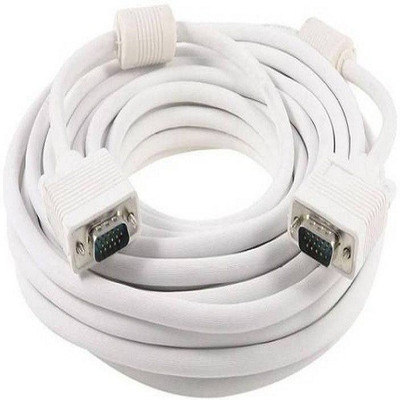 swaggers vga High Speed cable male to male 5 meter (White) VGA Cable(Compatible with PC, PROJECTOR,TV etc., White)
swaggers vga High Speed cable male to male 5 meter (White) VGA Cable(Compatible with PC, PROJECTOR,TV etc., White)