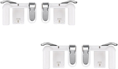 Ecandy Set Of 2 Pubg Sensitive Shoot/aim Buttons L1 R1 Trigger Mobile Game Controller For Andriod & Ios Gaming Accessory Kit(White, For Mac OS)
Ecandy Set Of 2 Pubg Sensitive Shoot/aim Buttons L1 R1 Trigger Mobile Game Controller For Andriod & Ios Gaming Accessory Kit(White, For Mac OS)