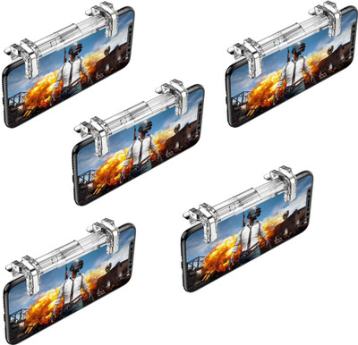 ReTrack SET OF 5PC K9 PUBG Double Trigger Meta Pubg Controller L1R1 Shooter Fire Trigger For JoyStick Pubg Gaming Accessory Kit(White, For Android, iOS)
ReTrack SET OF 5PC K9 PUBG Double Trigger Meta Pubg Controller L1R1 Shooter Fire Trigger For JoyStick Pubg Gaming Accessory Kit(White, For Android, iOS)
