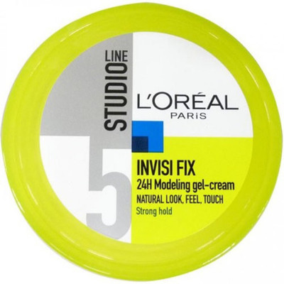 L'Oreal Paris Studio Line 5 Invisi Fix 24H Modeling Gel-cream - 150ml Hair Wax(150 ml)
L'Oreal Paris Studio Line 5 Invisi Fix 24H Modeling Gel-cream - 150ml Hair Wax(150 ml)