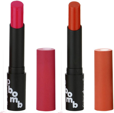 Bonjour Paris Creamy Matte Lipsticks Set Of Must Have Colors Professional Quality with High Pigment Load 2 Pcs A34(Granet, Brick Red)
Bonjour Paris Creamy Matte Lipsticks Set Of Must Have Colors Professional Quality with High Pigment Load 2 Pcs A34(Granet, Brick Red)