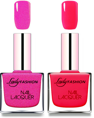 Lady Fashion Cube Shaped Made In India Nail Polish Mettalic pink, Sweet Red(Pack of 2)
Lady Fashion Cube Shaped Made In India Nail Polish Mettalic pink, Sweet Red(Pack of 2)