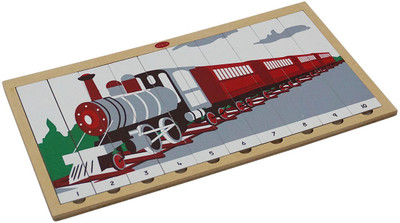 Ttoys Sequencing Wooden Train Puzzle with Number System from 1 to 10(1 Pieces)
Ttoys Sequencing Wooden Train Puzzle with Number System from 1 to 10(1 Pieces)